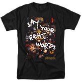 Labyrinth Right Words Men's 18/1 Cotton Short-Sleeve T-Shirt